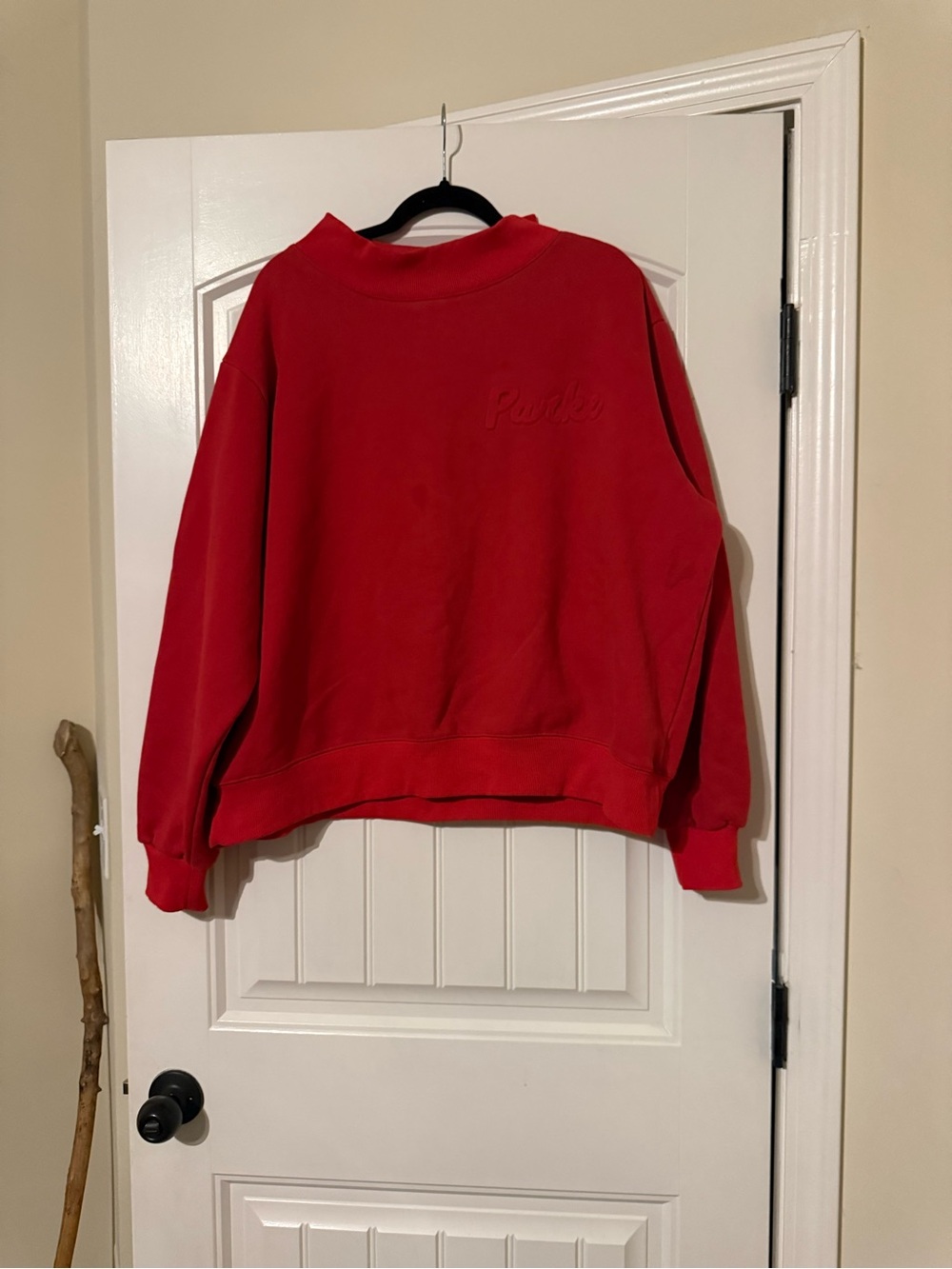 Parke Red Women's Pullover Sweater